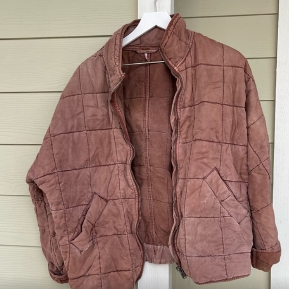 Free people• dolman jacket: spice color